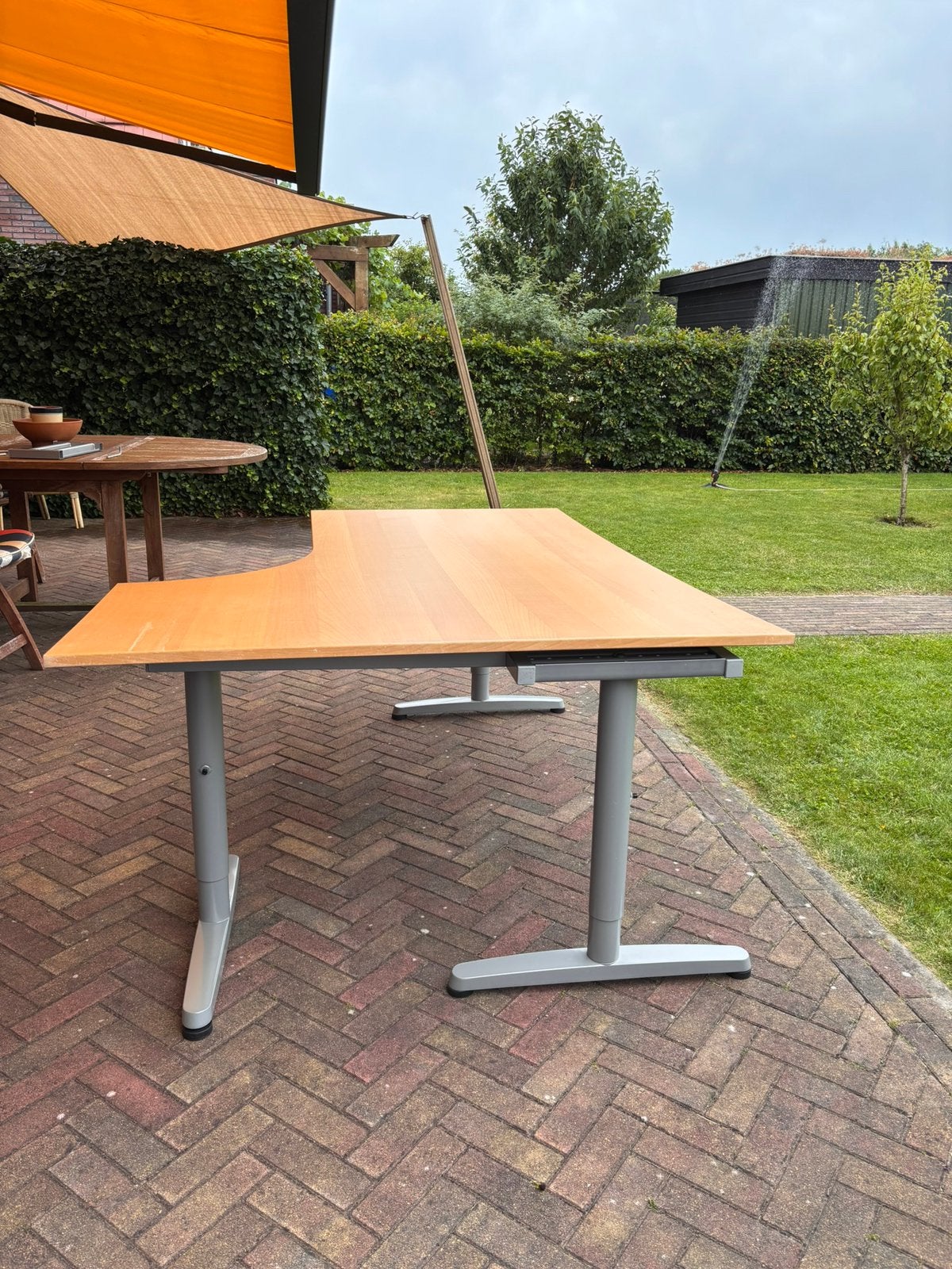 Bureau te koop, Huis en Inrichting, Bureaus, Ophalen, 160 cm, Gebruikt, 120 cm