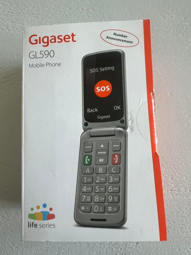 Senioren mobiel, Telecommunicatie, Mobiele telefoons | Overige merken, Ophalen, Gebruikt, Geen camera, Inklapmodel