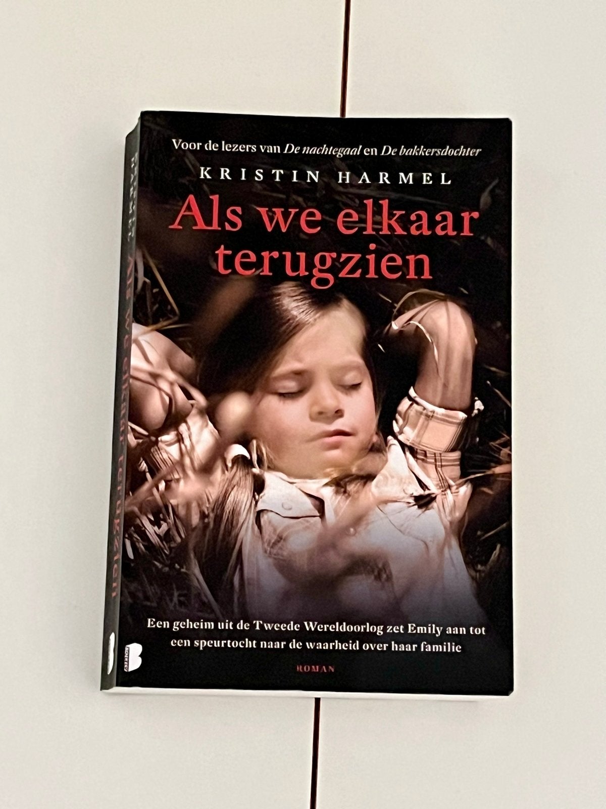 Als we elkaar terugzien - Kristin Harmel (Roman), Boeken, Romans, Ophalen of Verzenden, Gelezen, Nederland