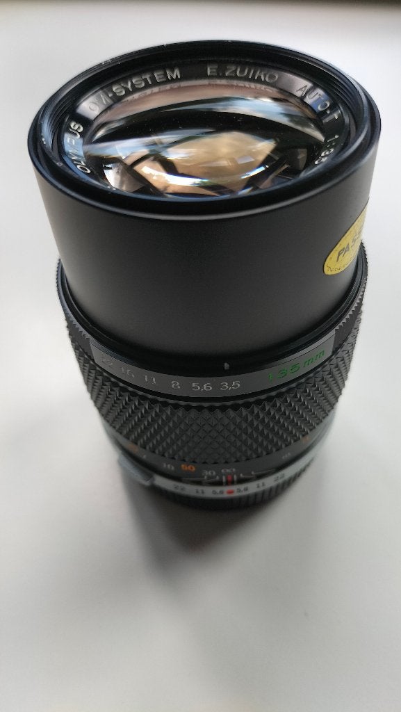 Olympus OM-System 1:3,5 f=135mm nieuwstaat, Ophalen, Olympus, Telelens, Overige vattingen