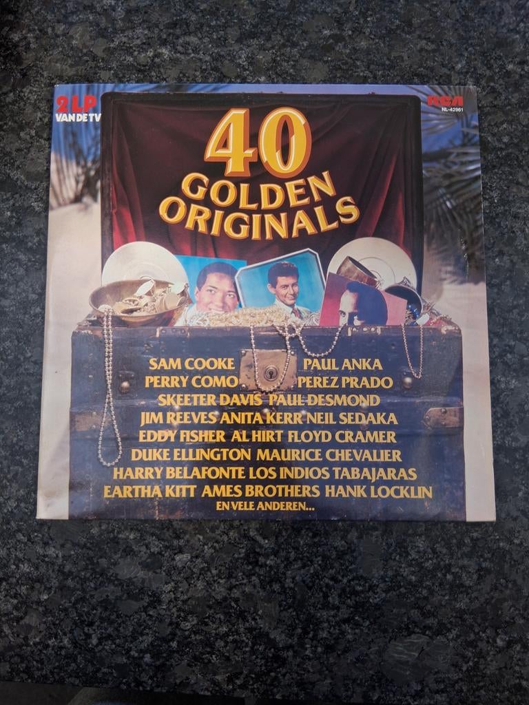 40 Golden Originals - Diverse Artiesten LP, Gebruikt, Ophalen of Verzenden, 1970 - 1979, Complilatie