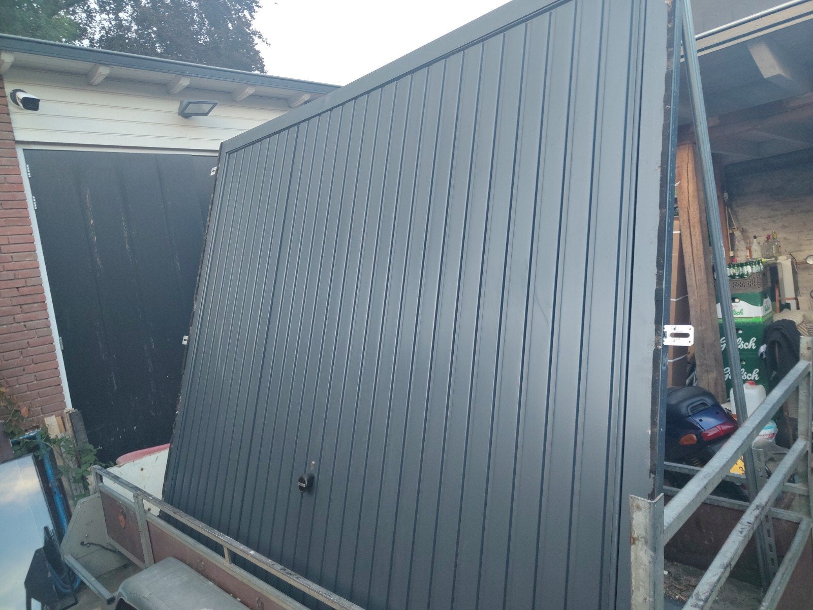 Hormann Kanteldeur Antraciet RAL 7016 - 2400x2200mm, Ophalen of Verzenden