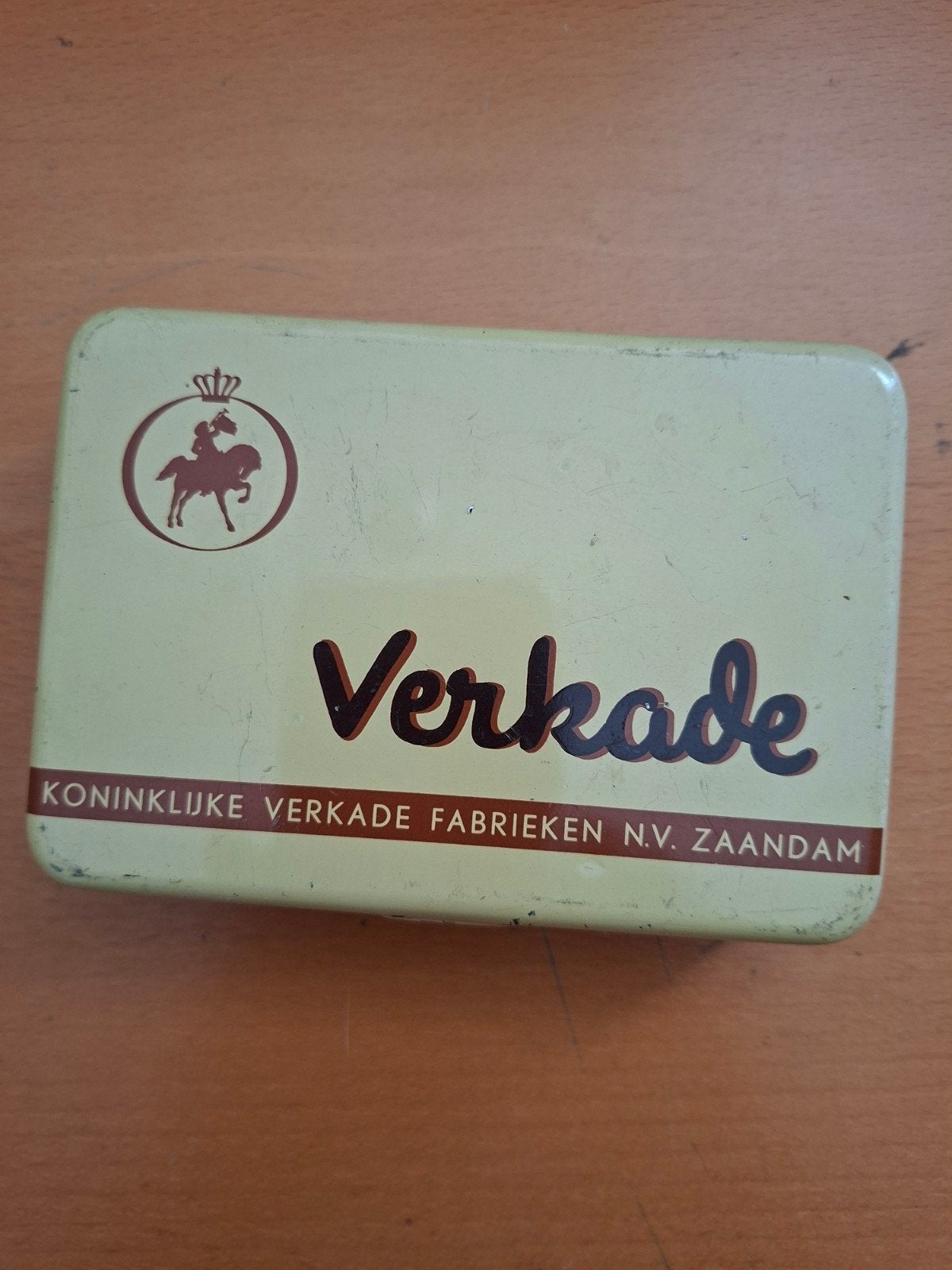 Vintage Verkade blik - Koninklijke Verkade Fabrieken, Ophalen, Gebruikt, Overige, Verkade