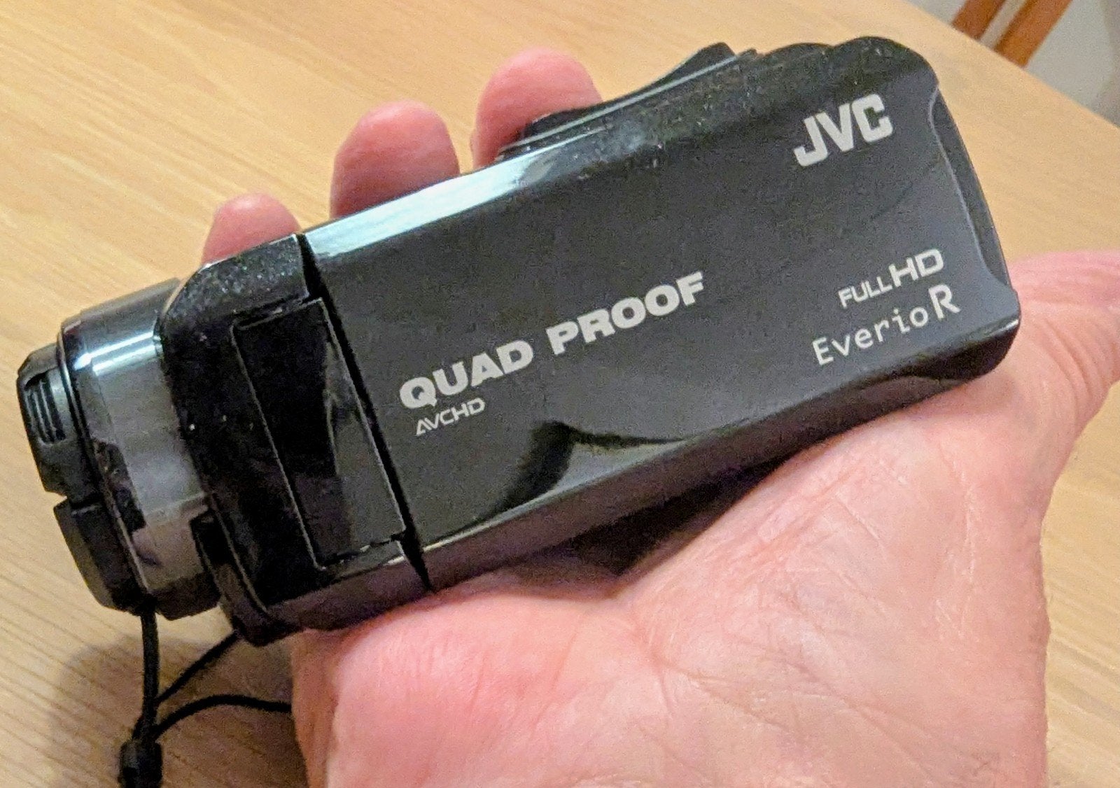 JVC EverioR Full HD Camcorder met 60x Dynamic Zoom, Ophalen, Full HD, Gebruikt, JVC