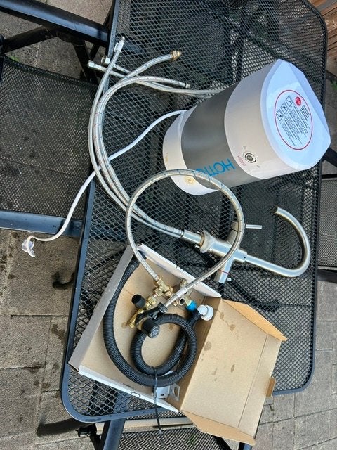 HOTTOP Kokend Water Boiler 5L (boiler lek), Doe-het-zelf en Verbouw, Geisers en Boilers, Gebruikt, Minder dan 20 liter, 3 t/m 5 jaar oud