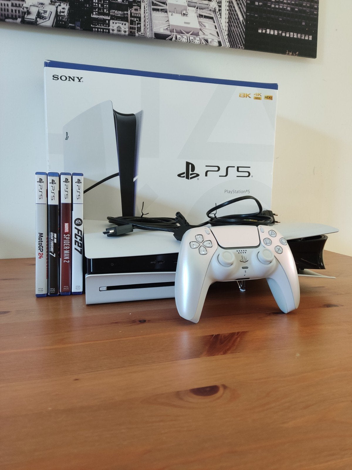 Paystation 5 Slim Disc Edition 1TB + 4 Games, Ophalen, Zo goed als nieuw