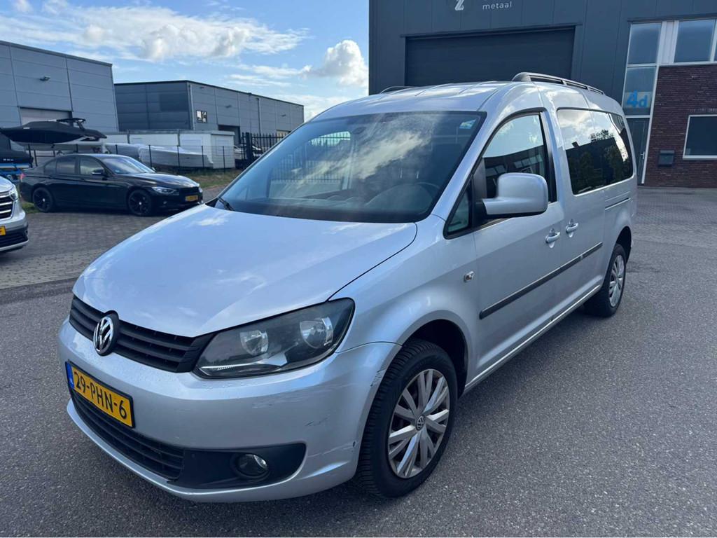 Volkswagen - Caddy Maxi / rolstoel vervoer - TDI Comfortline, Auto's, Voorwielaandrijving, Euro 5, 1528 kg, Gebruikt