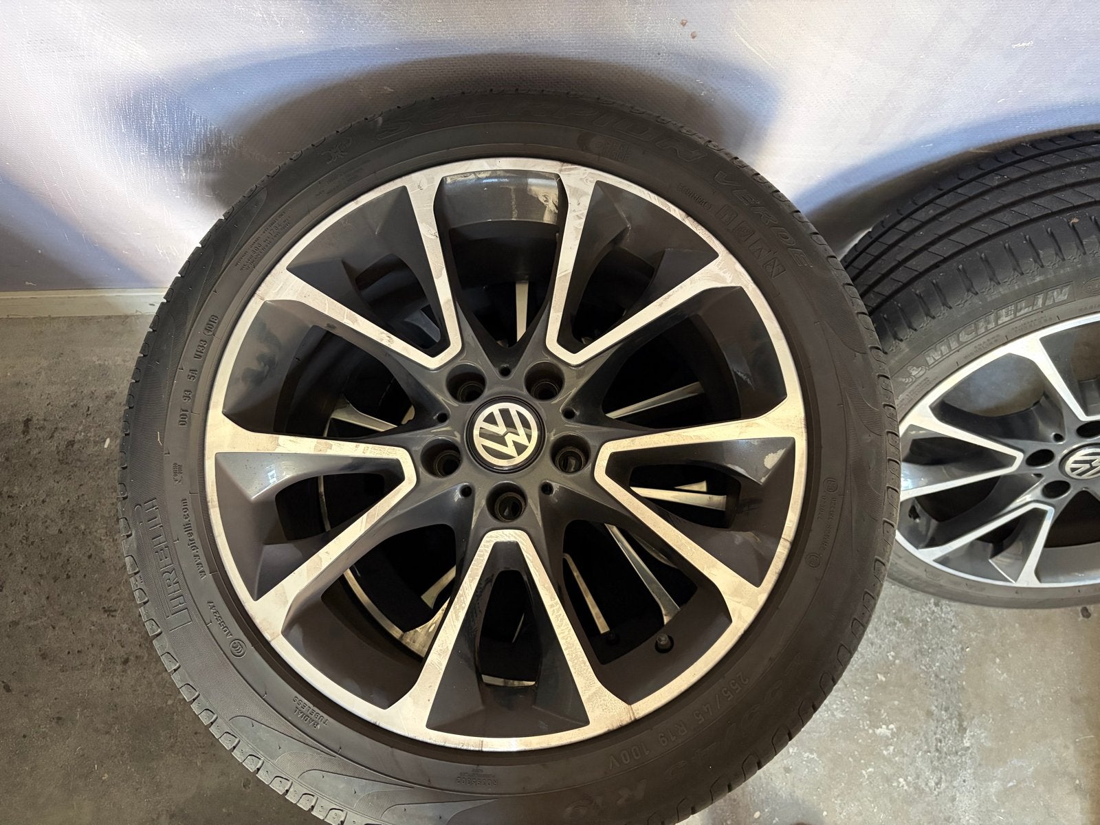 19 inch Velgen met banden 5*120 VW Transporter, Auto diversen, Auto-accessoires, Ophalen, Gebruikt