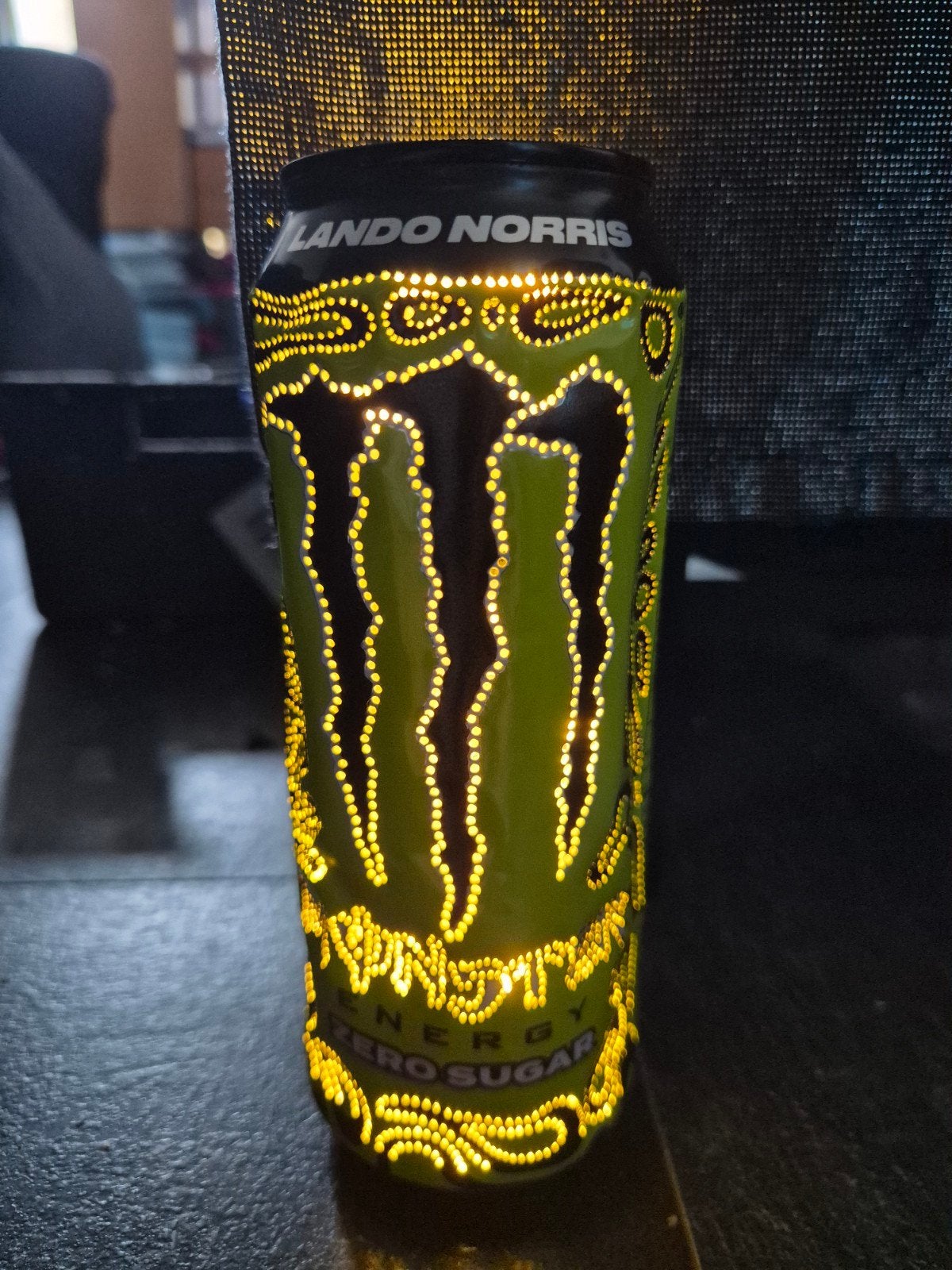 Monster Lando Norris sfeerlichtje incl. verlichting, Verzamelen, Ophalen, Overige, Overige merken