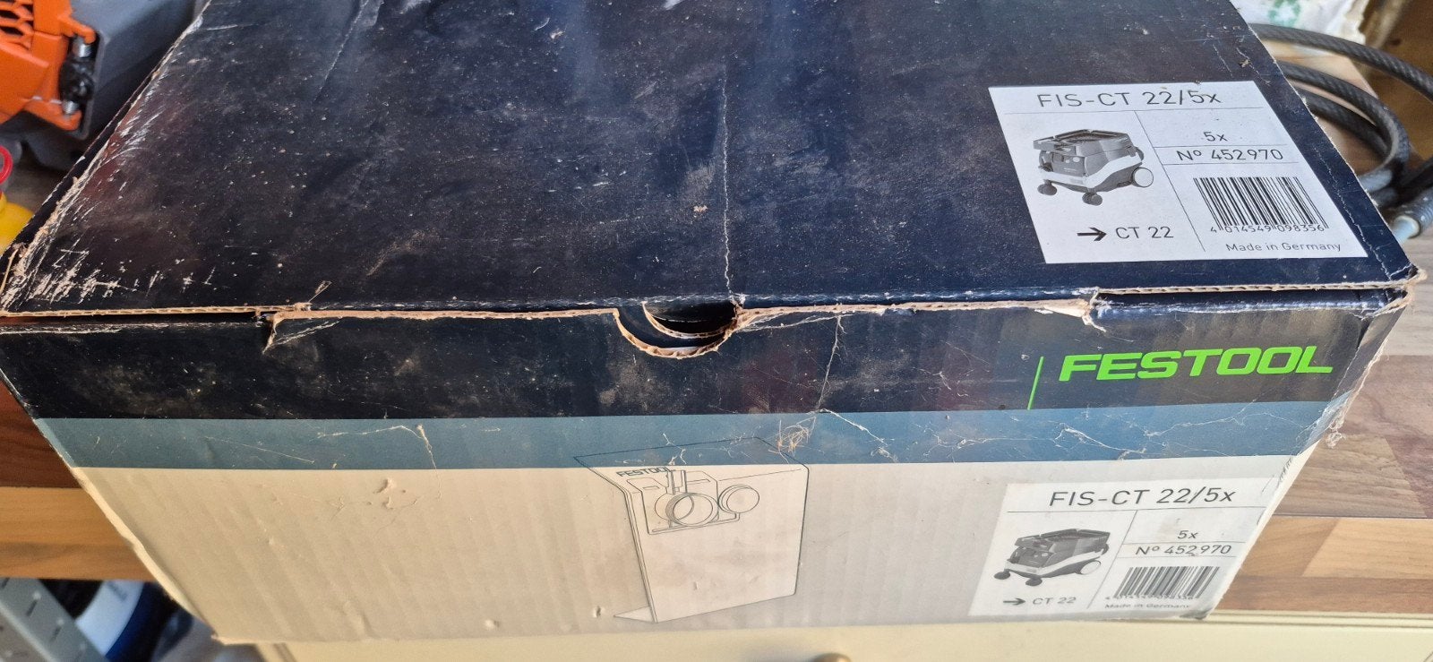 Festool FIS-CT 22/5x filterzakken voor CT 22 stofzuiger, Ophalen of Verzenden, Nieuw