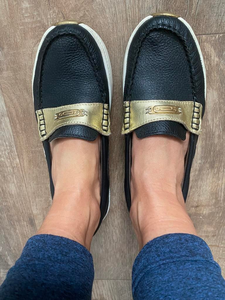 Zoo Adventure moccasins, Kleding | Dames, Schoenen, Ophalen of Verzenden, Zo goed als nieuw, Zwart