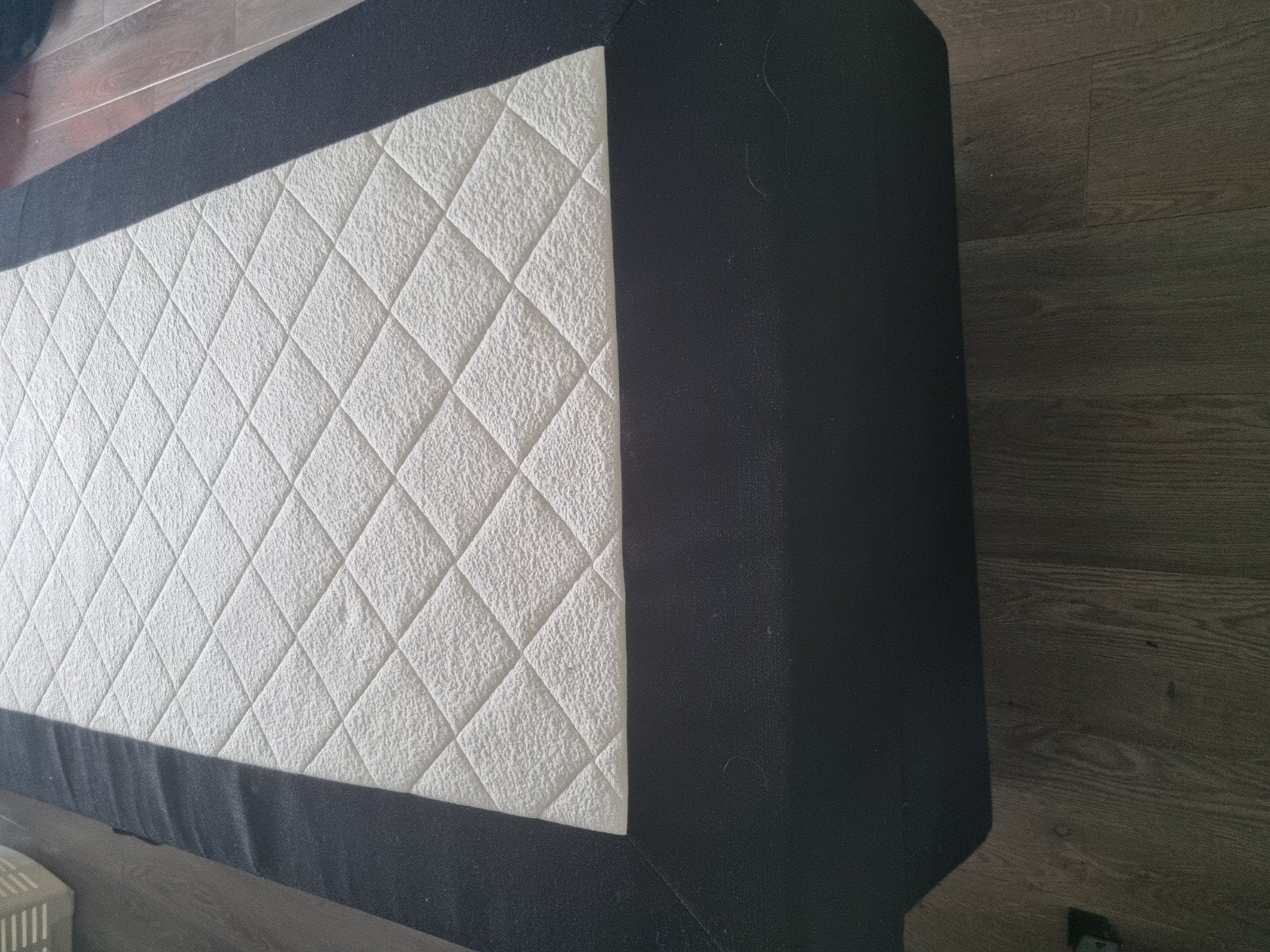 1-persoons boxspring 90x220cm, Ophalen, Gebruikt, 90 cm, Eenpersoons