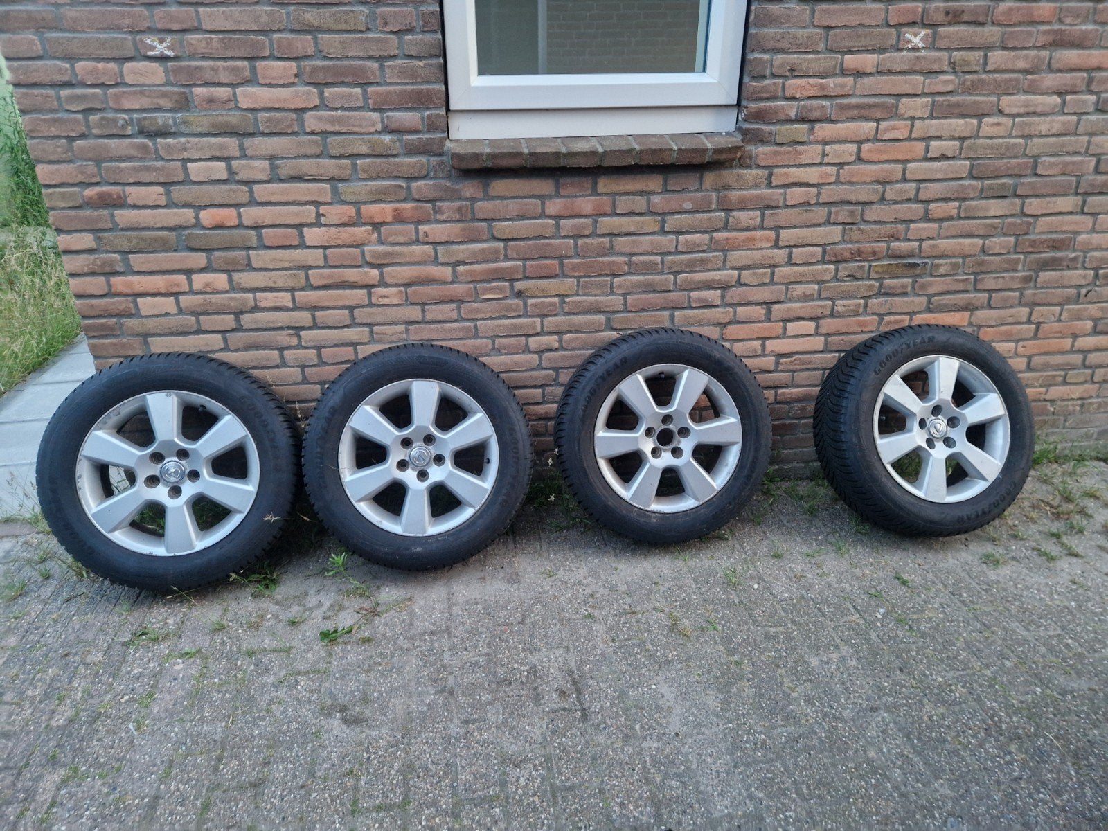 Velgen ,nieuwe banden Lexus RX 300 ,2003,good year ,all seas, Ophalen, Banden en Velgen, 17 inch, All Season