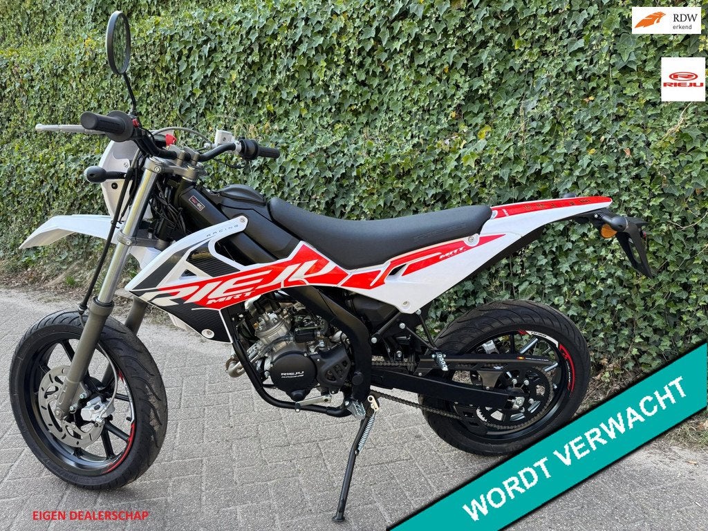 Rieju MRT SM 50 RACING E5+ Wit / Rood NIEUW BETAAL met in3, R
r  r, NL, 49 cc, 6 versnellingen, R