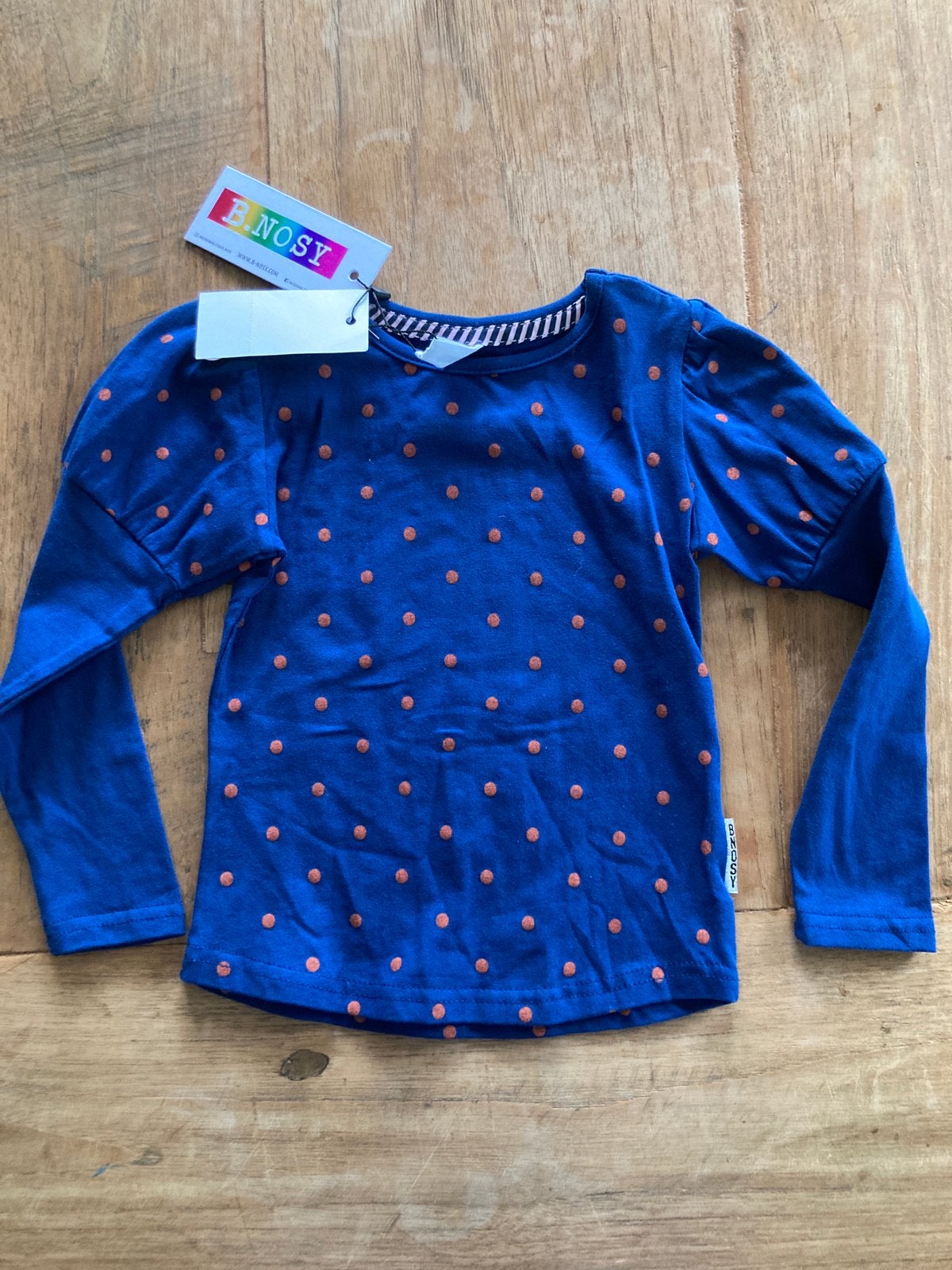 B.NOSY longsleeve nieuw mt 104, Kinderen en Baby's, B.Nosy, Meisje, Nieuw, Ophalen of Verzenden
