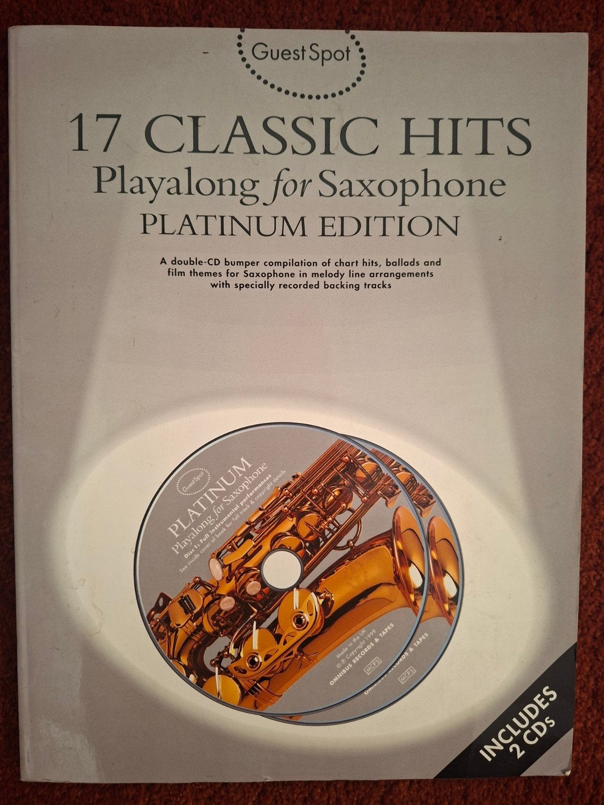17 Classic Hits Playalong voor Saxofoon Platinum Editie, Ophalen of Verzenden, Gebruikt, Saxofoon
