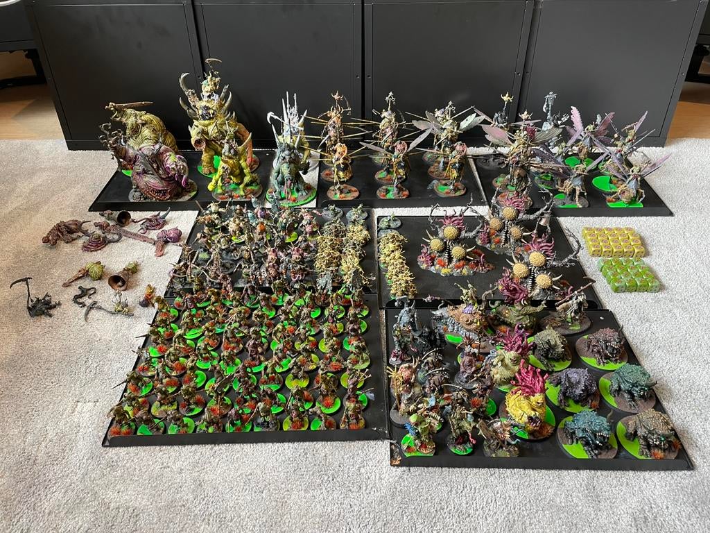 Age of Sigmar - Maggotkin of Nurgle - losse verkoop, Ophalen of Verzenden, Zo goed als nieuw, Warhammer