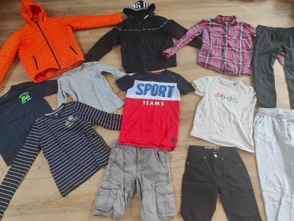 Zomer kledingpakket jongen maat 146 152 (12 stuks) tussenjas, Kinderen en Baby's, Kinderkleding | Maat 146, Gebruikt, Jongen, Ophalen of Verzenden