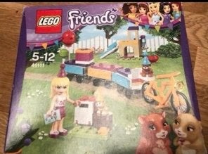 Lego Friends Verjaardagstrein 41111 / 2016, Gebruikt, Friends, Ophalen of Verzenden, Complete set