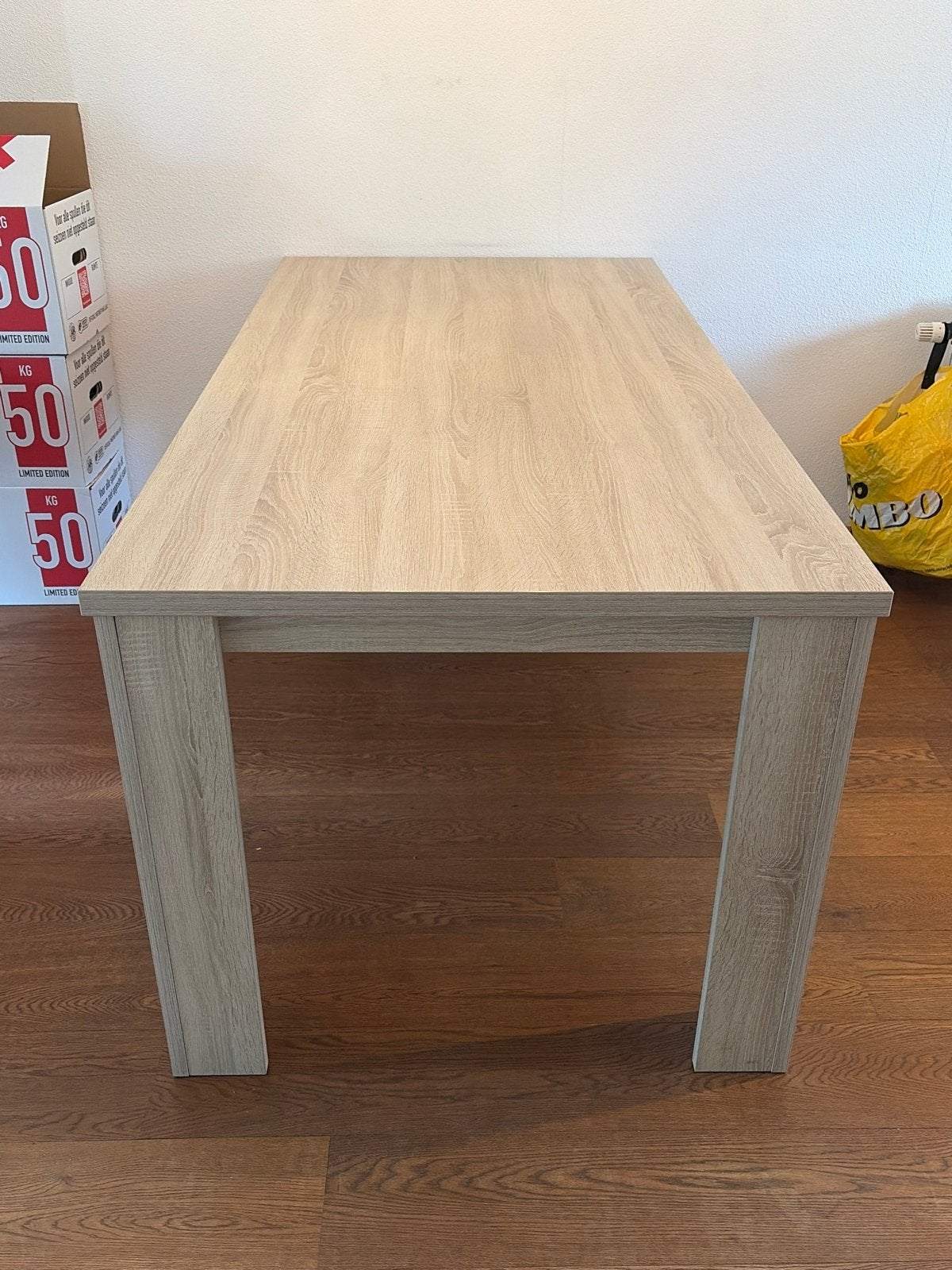 Eettafel 180x90, Huis en Inrichting, Ophalen, Gebruikt, 100 tot 150 cm, 50 tot 100 cm