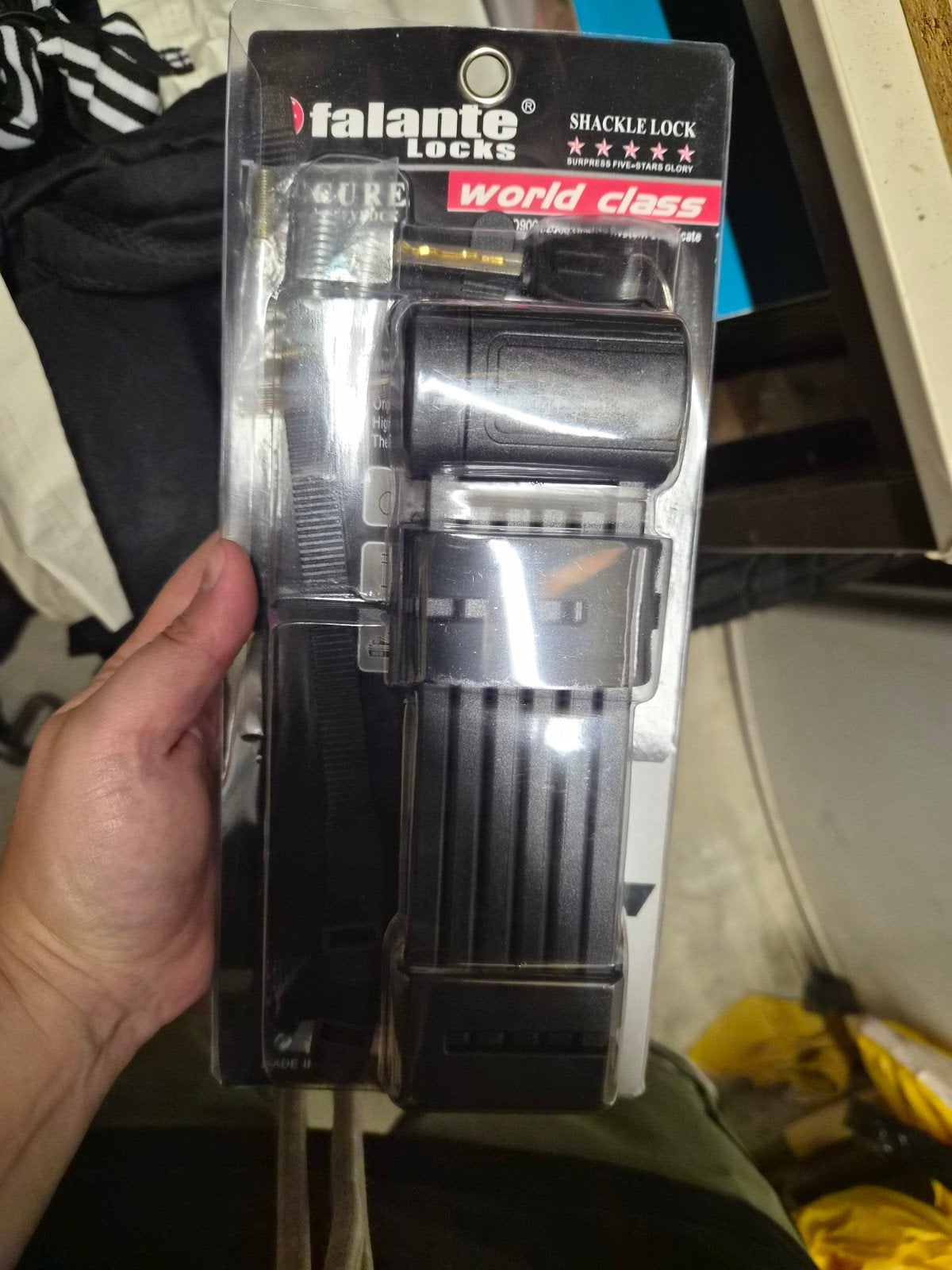 Falante Shackle Lock - Nieuw in verpakking, Ophalen of Verzenden, Nieuw, Beugelslot