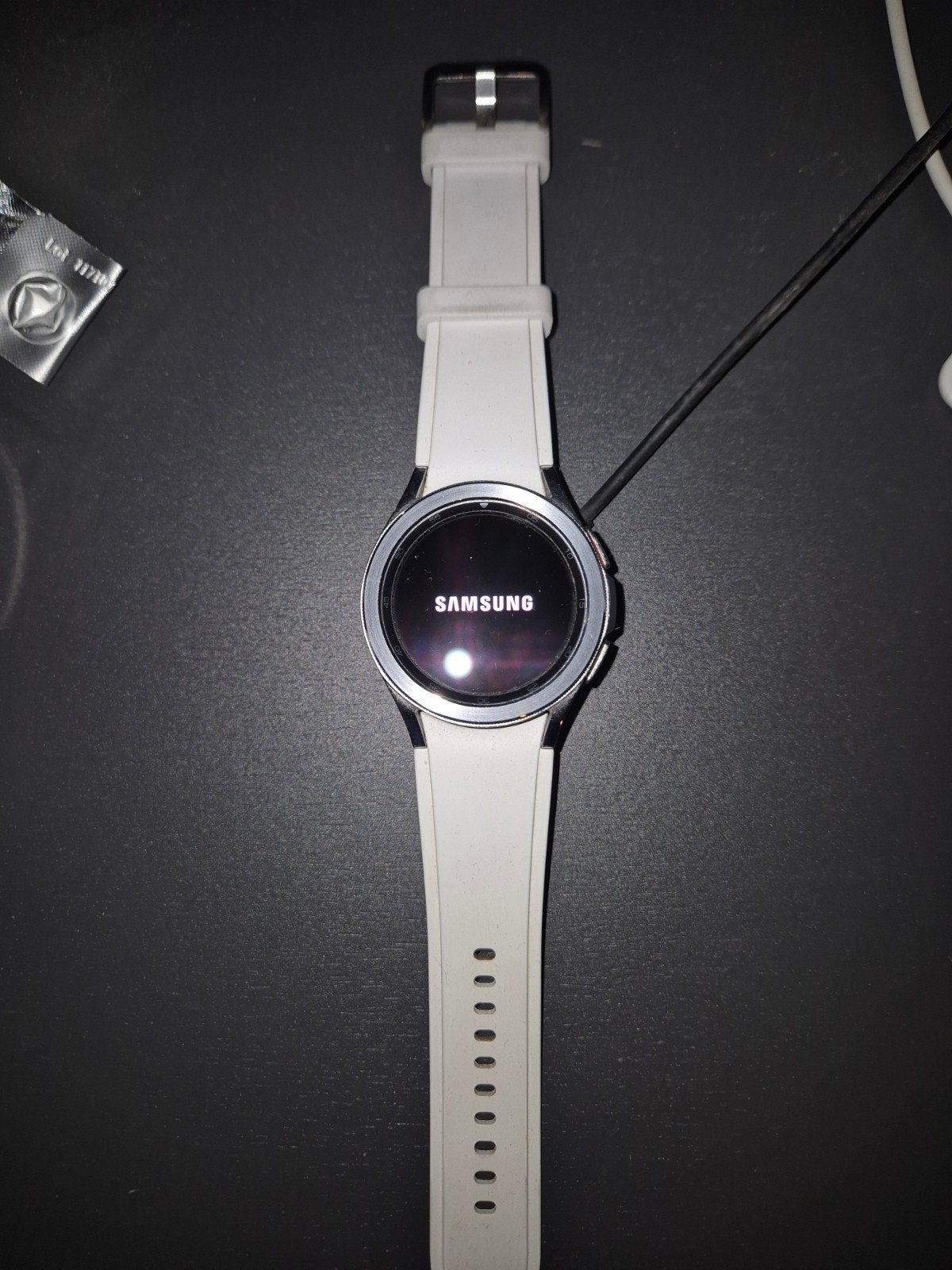 Samsung Smartwatch 4 Classic, Ophalen of Verzenden, Zo goed als nieuw, Zwart, Android