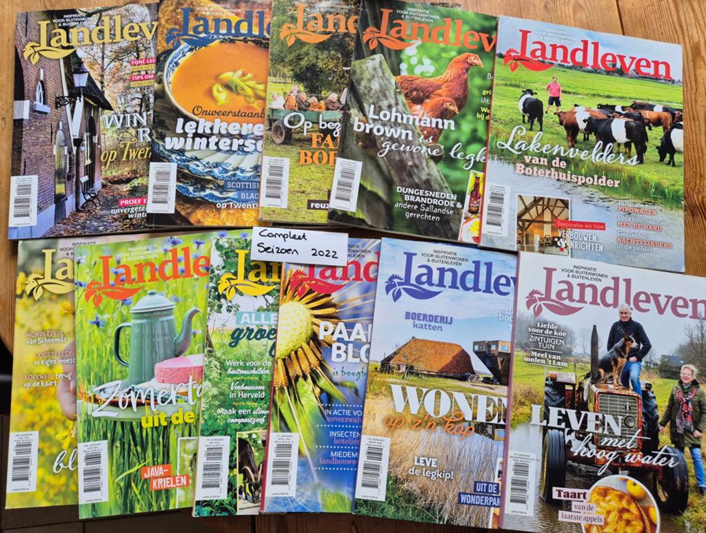 Landleven seizoen 2022, Boeken, Tijdschriften en Kranten, Ophalen, Zo goed als nieuw, Overige typen