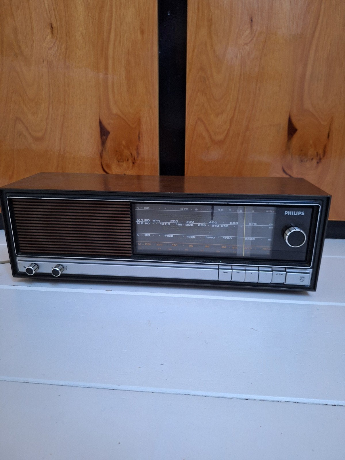 Vintage Philips Radio - Klassieke radio, Ophalen of Verzenden, Gebruikt, Radio