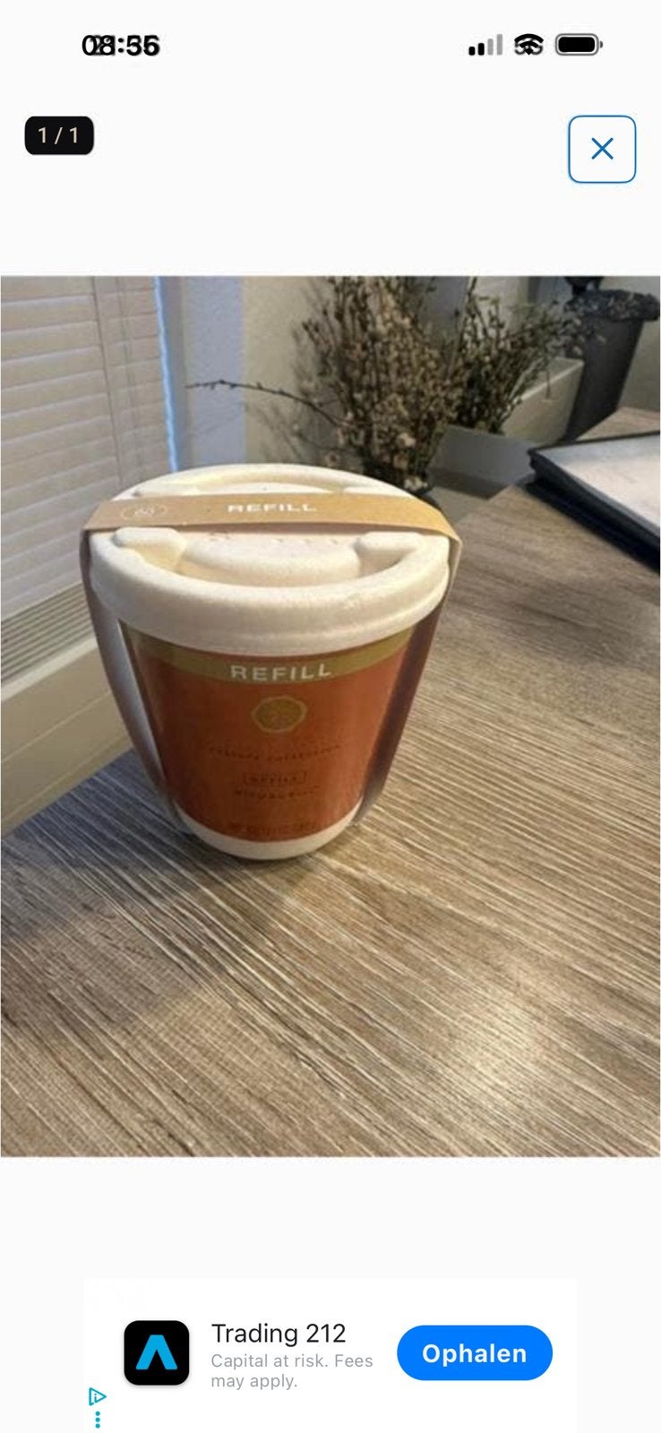 Rituals Suede Vanilla Refill Geurkaars, Ophalen of Verzenden, Nieuw, Rituals
