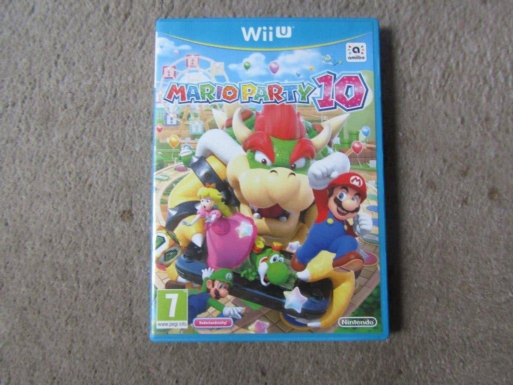 Wiiu spel: Mario party 10, Gebruikt, Ophalen of Verzenden, 3 spelers of meer, Platform