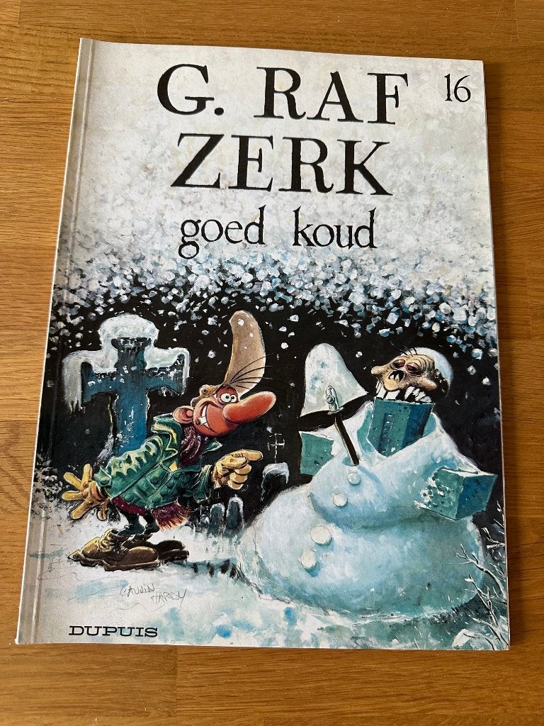 G. Raf Zerk - Goed koud (Uitg. Dupuis), Eén stripboek, Ophalen, Zo goed als nieuw