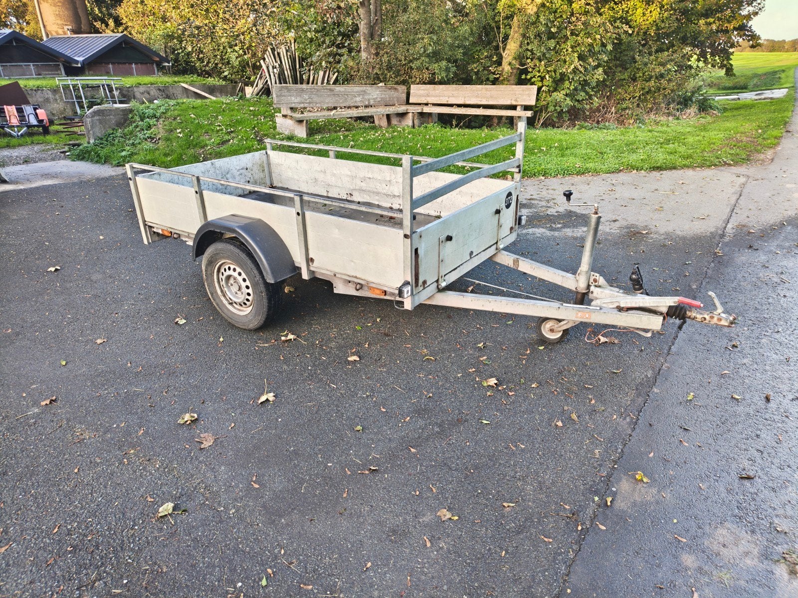 Alko Aanhanger 180x240 Geremd 1300 kg, Ophalen of Verzenden, Gebruikt