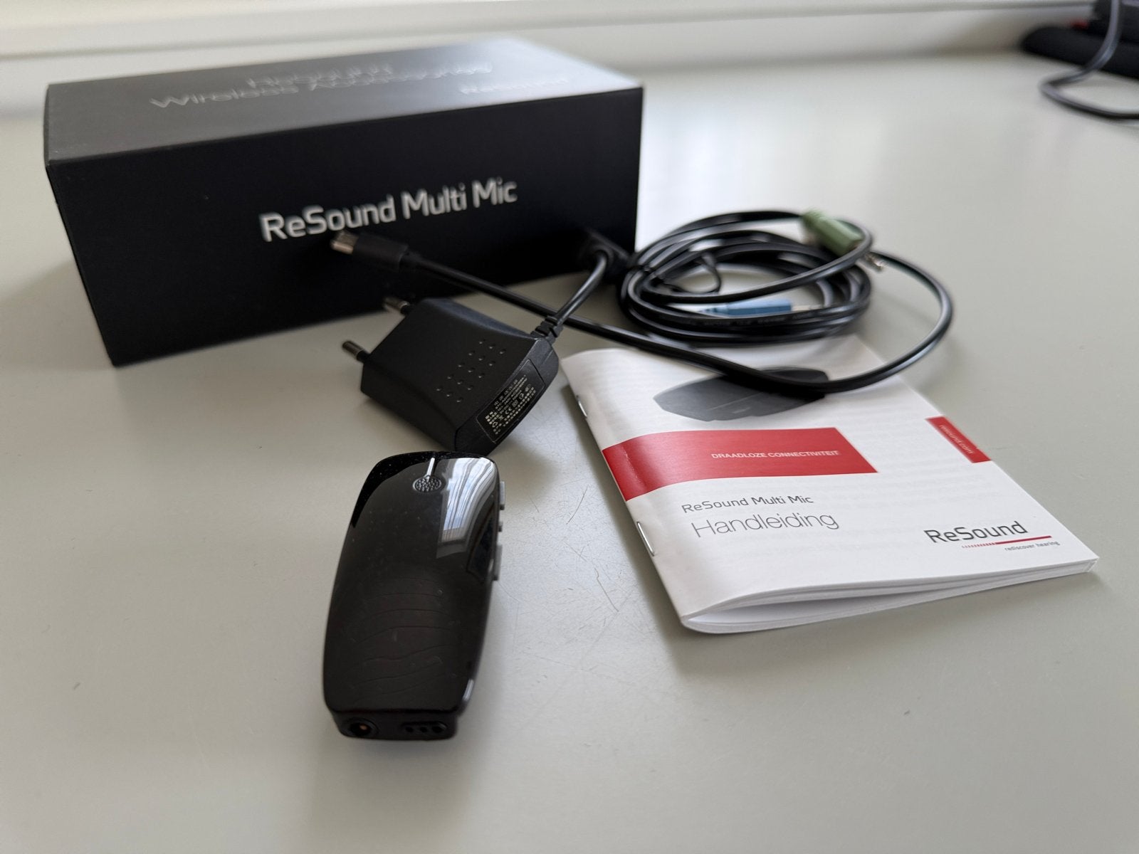 ReSound TV Streamer 2 (2 x) & Multi Mic & Afstandsbediening, Ophalen of Verzenden, Zo goed als nieuw, Optische audio, Zonder harde schijf