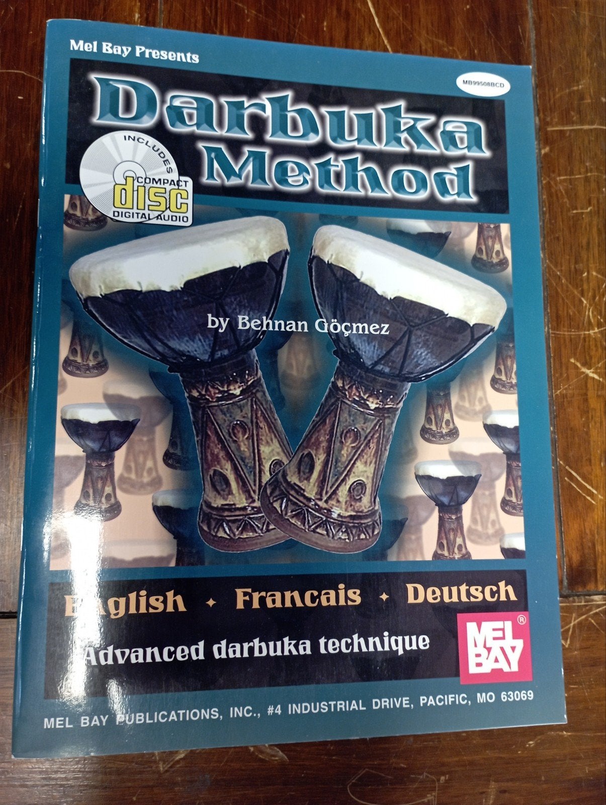 Mel Bay Darbuka Methode Boek + CD - Nieuw, Ophalen of Verzenden, Nieuw