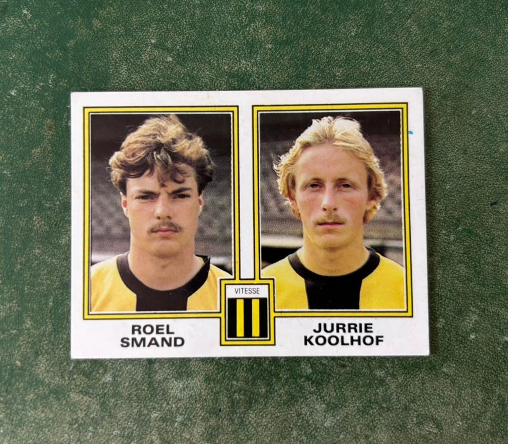 Panini plaatje Smand - Koolhof Vitesse voetbal 81, Ophalen of Verzenden, Zo goed als nieuw, Vitesse