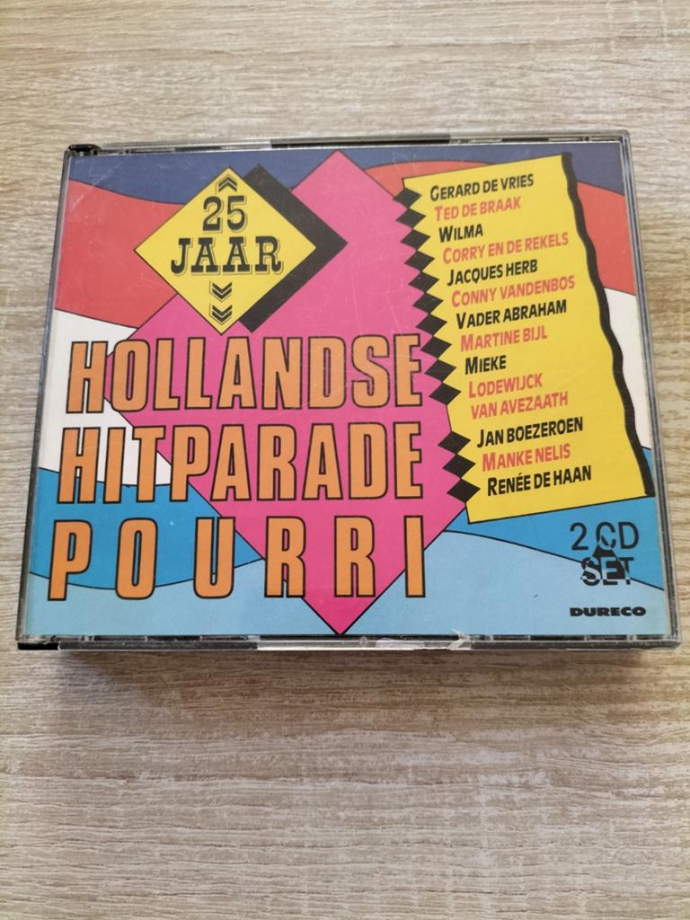 25 jaar Hollandse hitparade pourri 2 cd box, Ophalen of Verzenden, Nederlandstalig