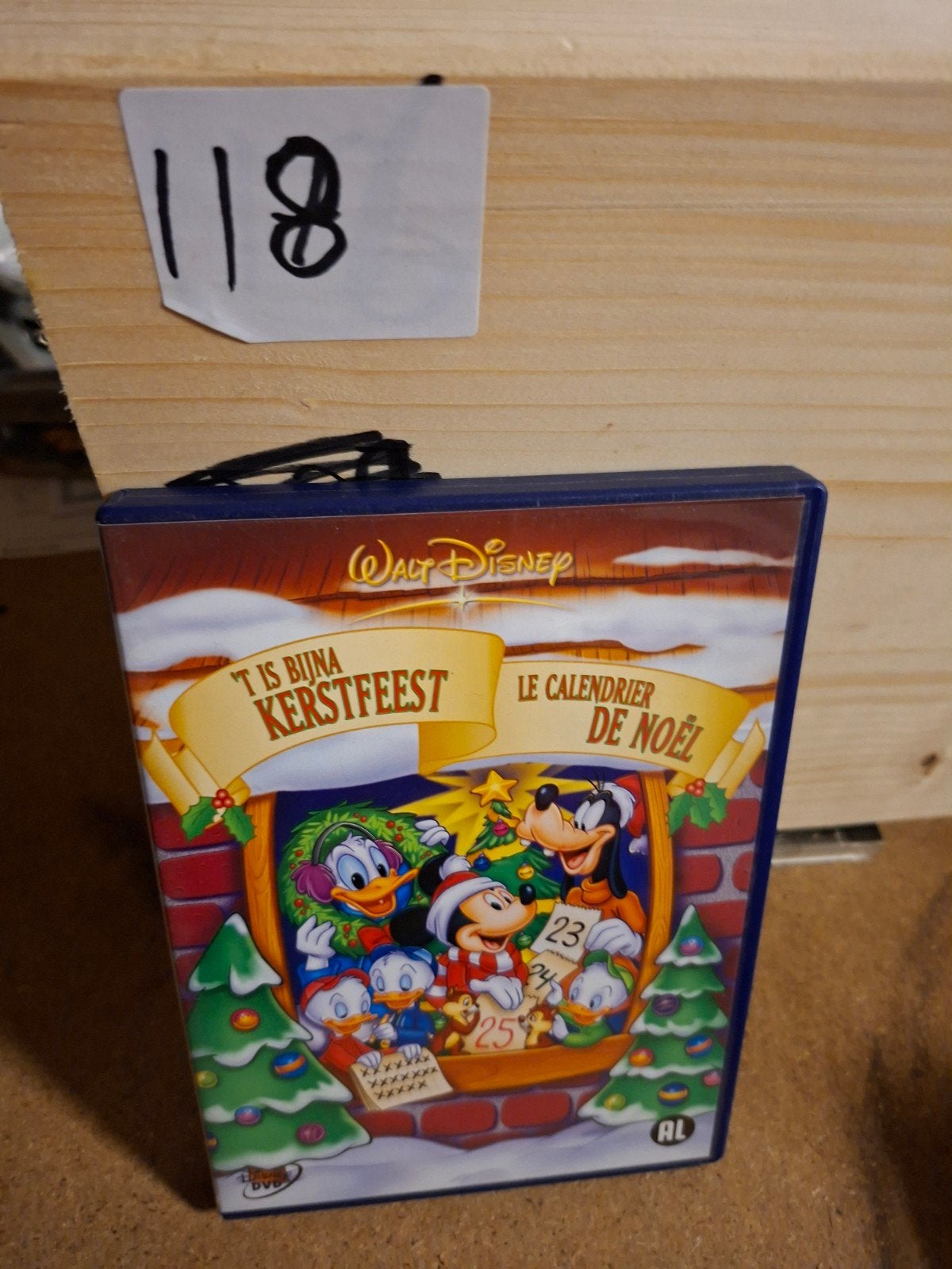 Walt Disney: 't Is Bijna Kerstfeest DVD, Gebruikt, Animatie, Alle leeftijden, Film