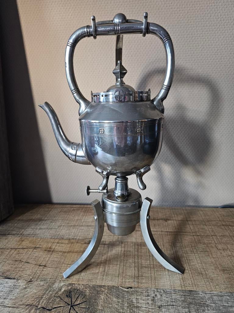 Te koop: Antieke theeketel — J.N. Daalderop, Tiel, Ophalen of Verzenden