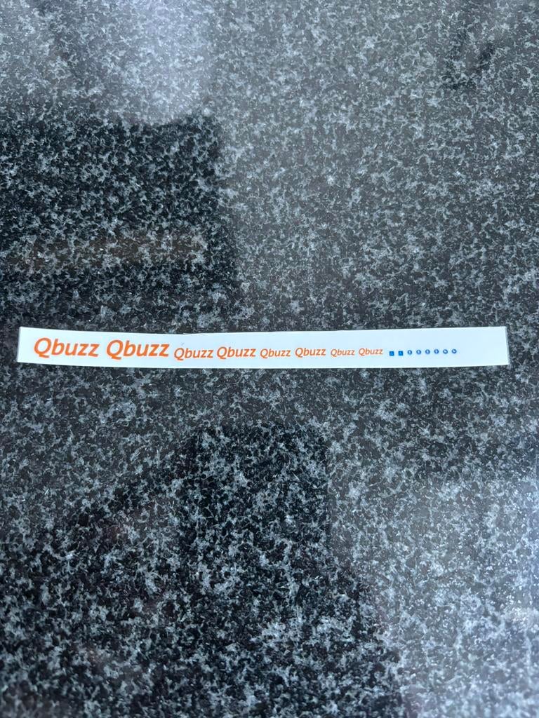 Decals transfer set Qbuzz ov bus oranje logo 1:87 H0, Verzenden, Nieuw, Overige merken