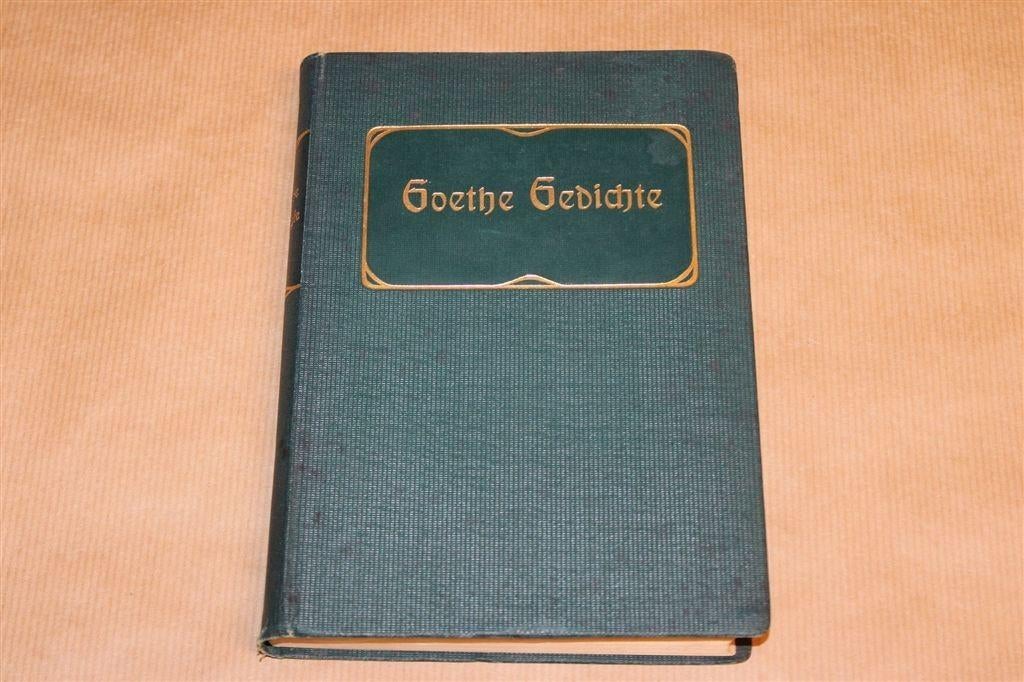 Goethe Gedichten — Antieke Uitgave 1912, Antiek en Kunst, Ophalen of Verzenden