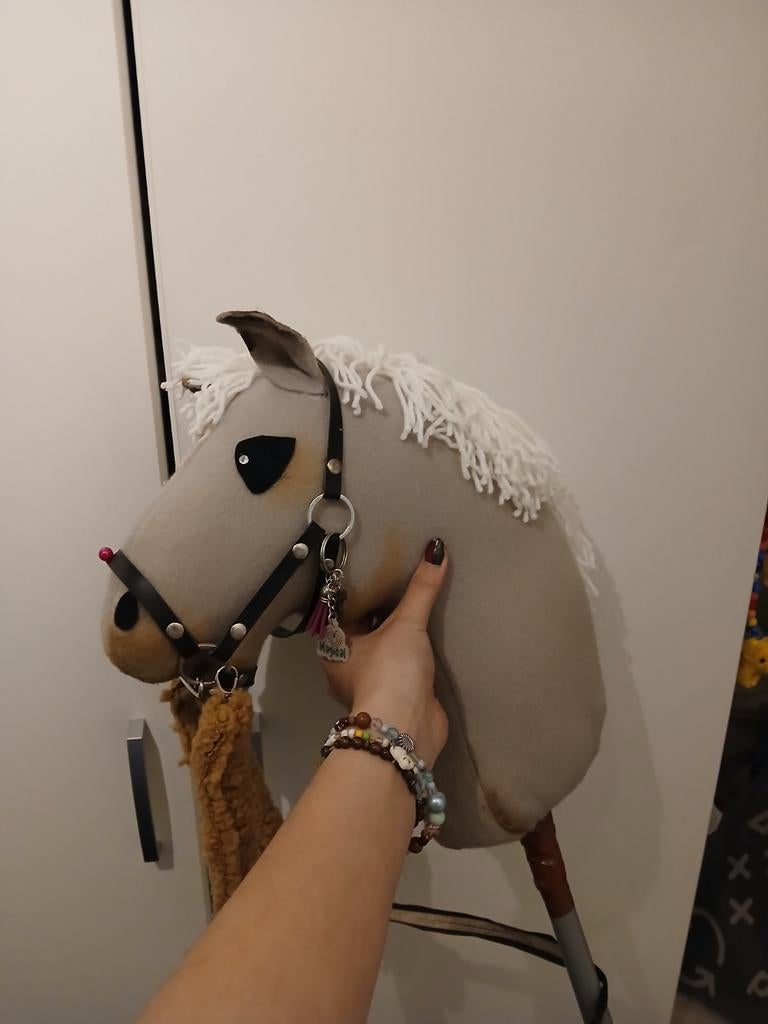5 mooie handgemaakte hobbyhorses! Ze komen allemaal met stok, Ophalen of Verzenden