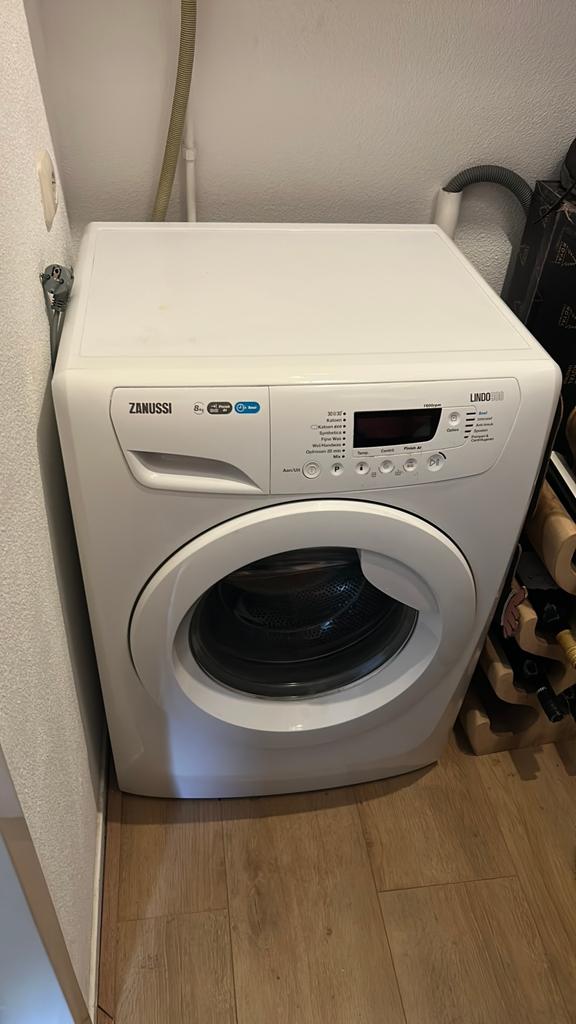 Zanussi Lindo 500 Wasmachine - 8kg, 1600 toeren, Witgoed en Apparatuur, Wasmachines, Ophalen, 1200 tot 1600 toeren, Gebruikt, 8 tot 10 kg