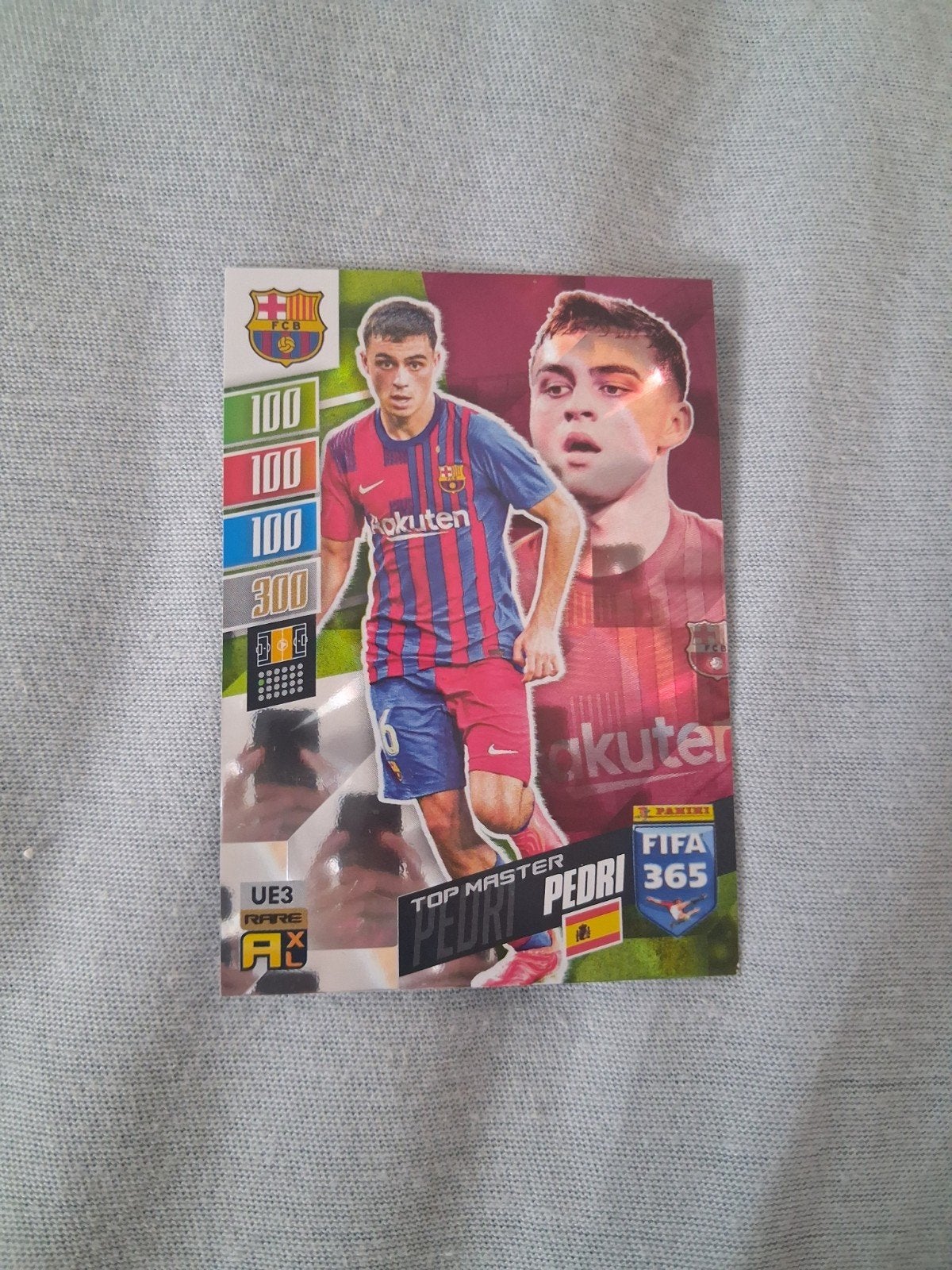 Panini FIFA 365 Adrenalyn XL 2022 Pedri Top Master, Ophalen of Verzenden, Zo goed als nieuw, Buitenlandse clubs, Spelerskaart