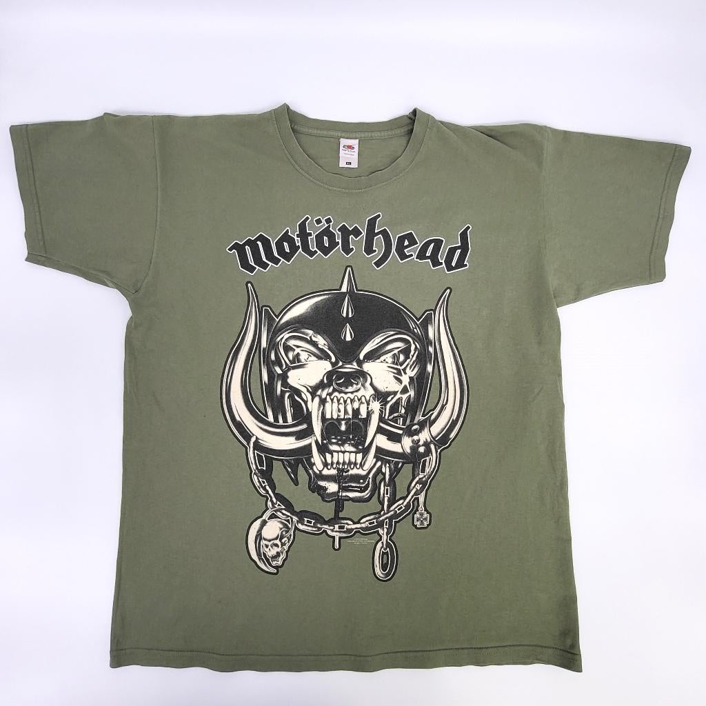 Motorhead - War Pig - 2010 Green Cotton Shirt XL, Gebruikt, Ophalen of Verzenden, Kleding, Nvt