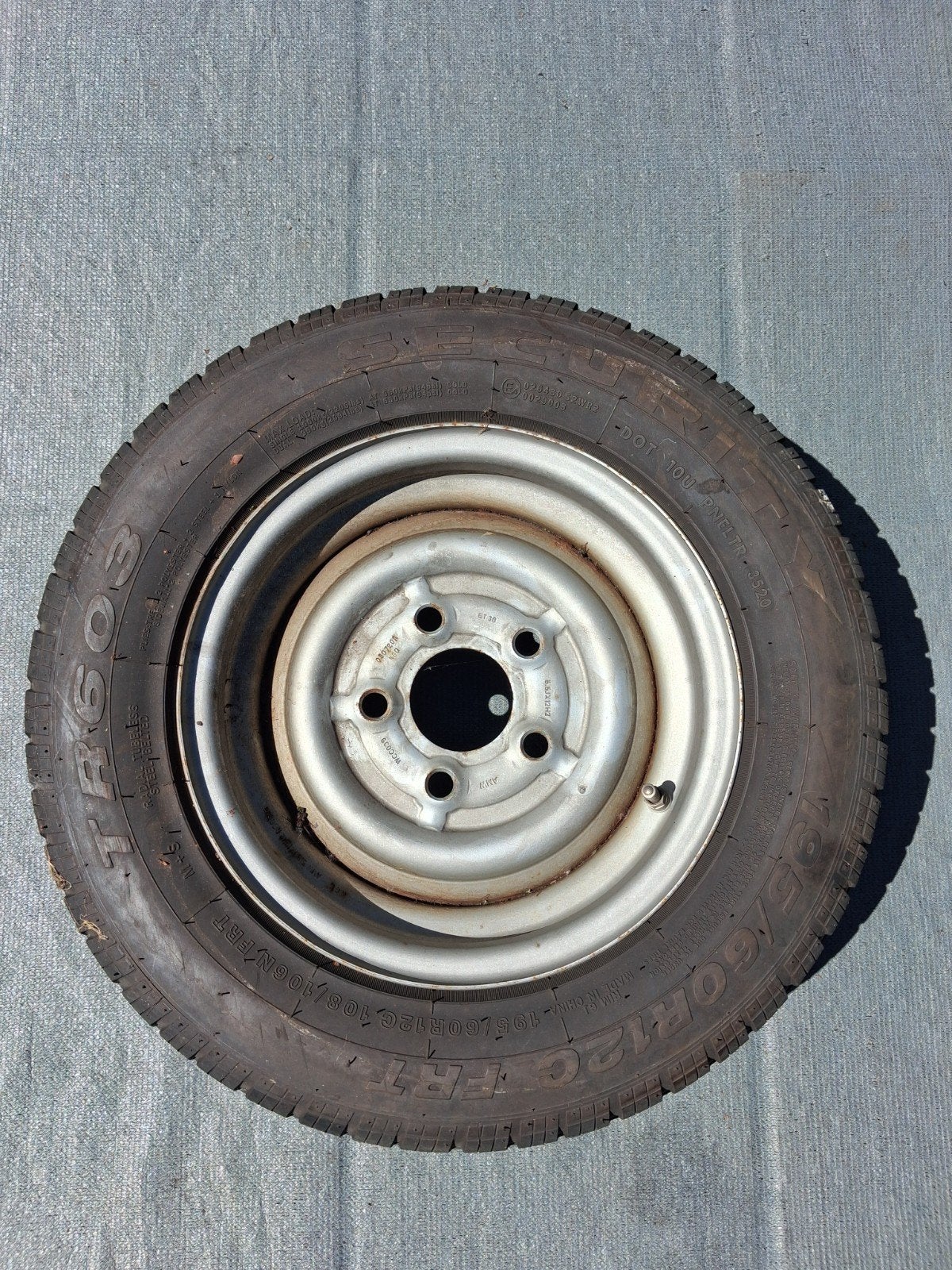 5x 112 aanhanger velgen | aanhanger wielen | ET 30 | 12 inch, Auto-onderdelen, Banden en Velgen, Overig, Gebruikt, Banden en Velgen