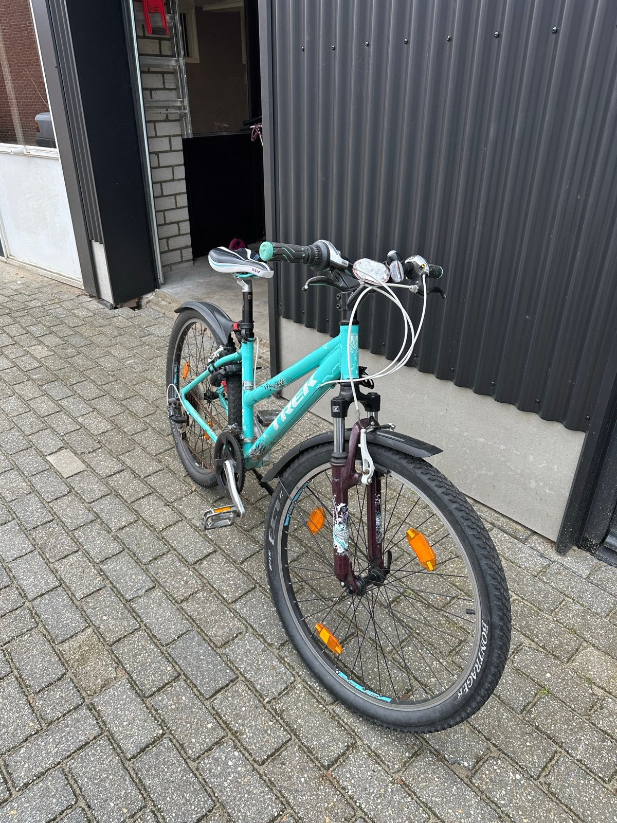Mountainbike voor meiden - 16 inch - Trek, Fietsen en Brommers, Fietsen | Mountainbikes en ATB, Gebruikt, Hardtail, Dames, Trek