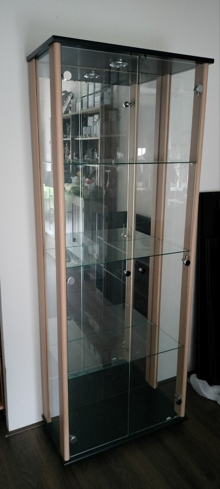 vitrinekast, Huis en Inrichting, Ophalen, 25 tot 50 cm, 150 tot 200 cm