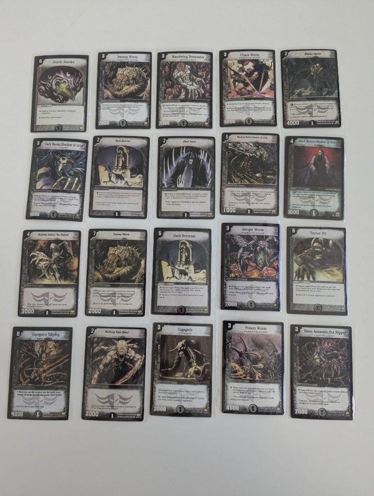 Duel Masters Darkness Lot x/110, Ophalen of Verzenden, Gebruikt