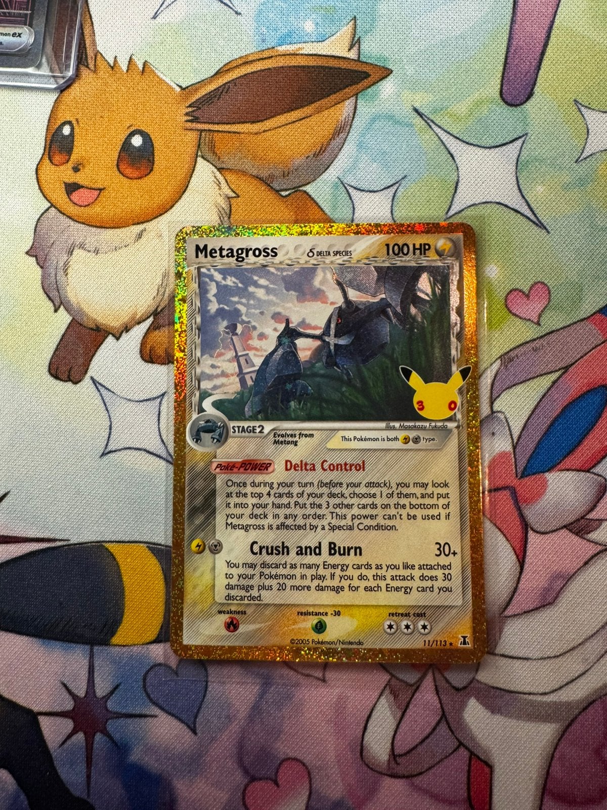 Pokemon 30 anniversary Metagross 11/113, Ophalen of Verzenden, Nieuw, Losse kaart