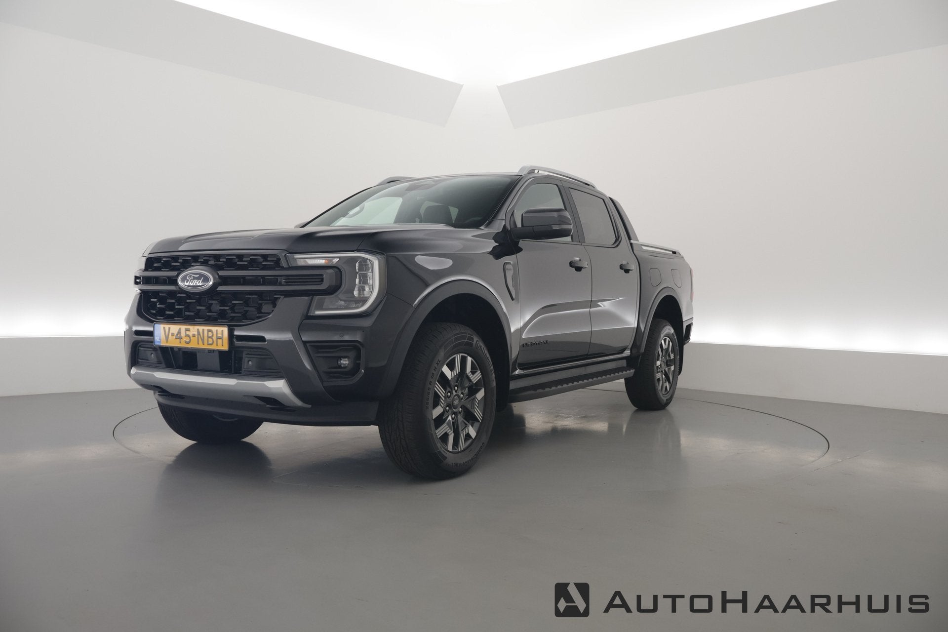 Ford Ranger 2.3 Double Cab PHEV Wildtrak | Adapt. Cruise | E, Auto's, Ford, Automaat, Zwart, 24 maanden, 2545 kg